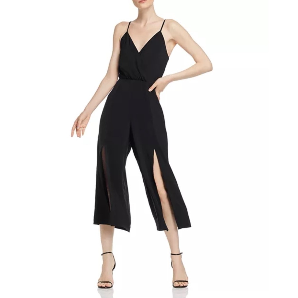 WAYF Silvia Slit Wide-Leg Jumpsuit - Wedding Guest Outfit